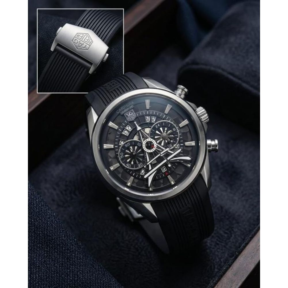 Tag Heuee_r Carrera Paris EiffelTower Black-Silver