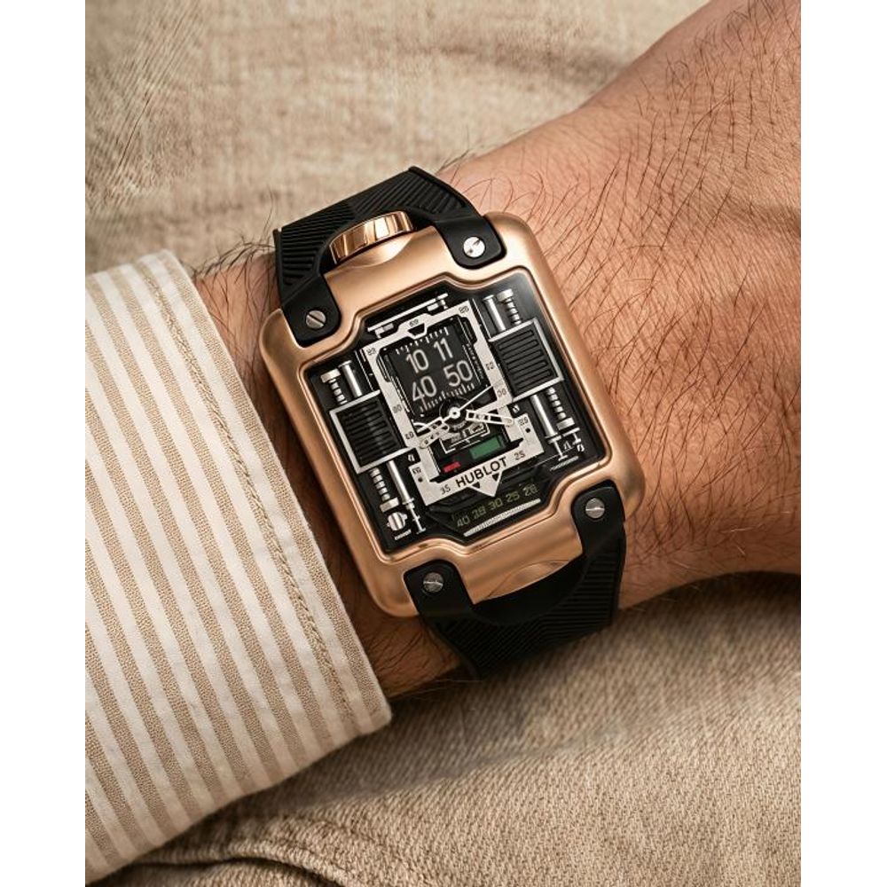 Hublot MP-10 Tourbillon Green Silver Dial