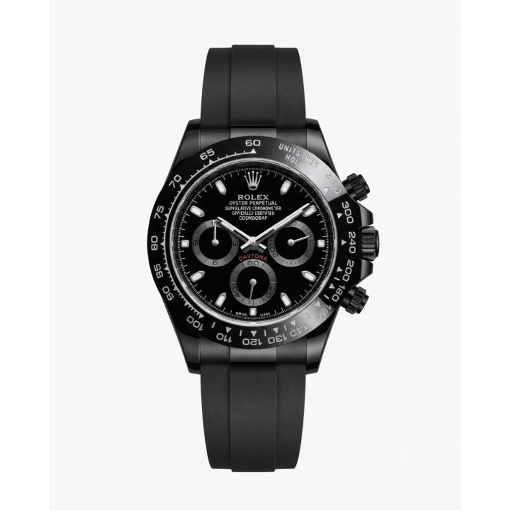 Rolee_x Daytona Oysterflex Perpetual Black Dial