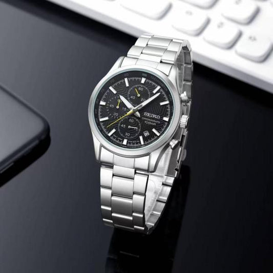 Seiko Prospex Police Tauriko silver Black