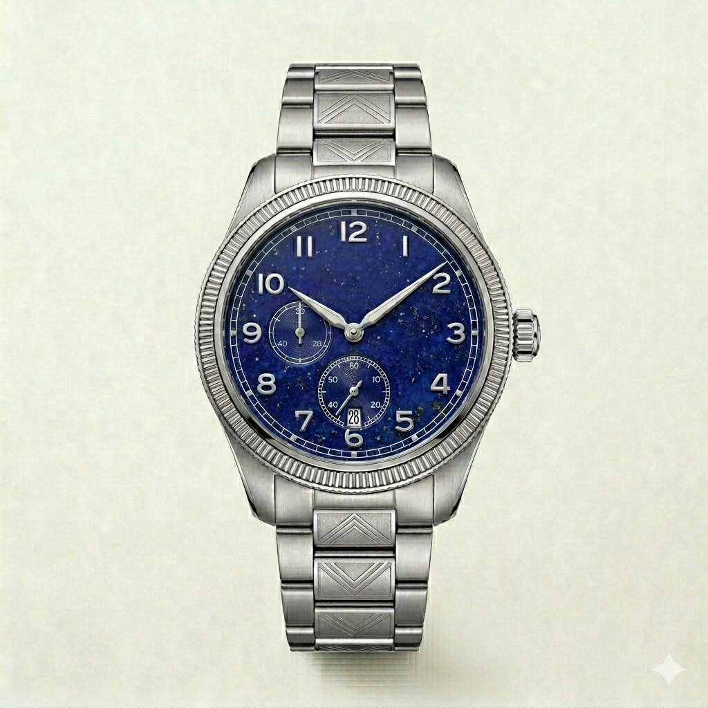 Deep Blue Dial Multi-Function Watch – Only Time Official