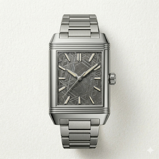 Silver Square Dial Classic Watch