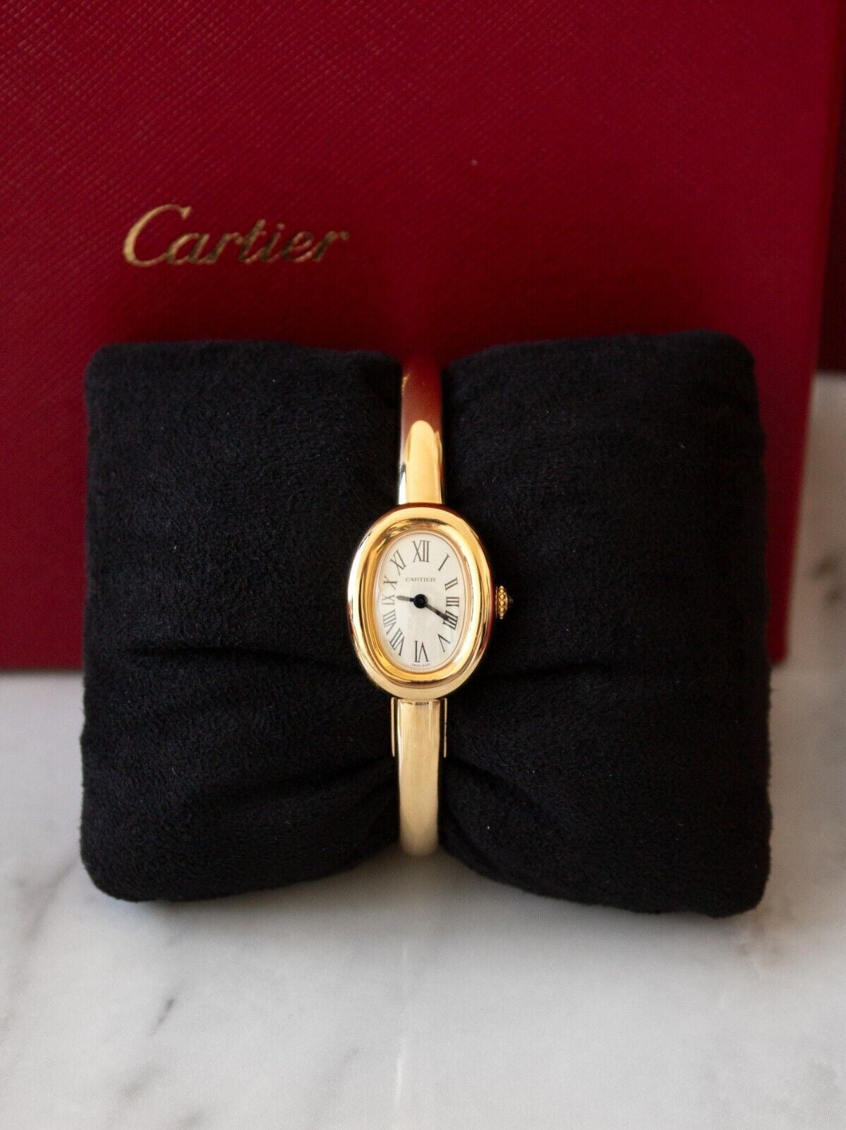 CARTIER BAIGNOIRE WATCH