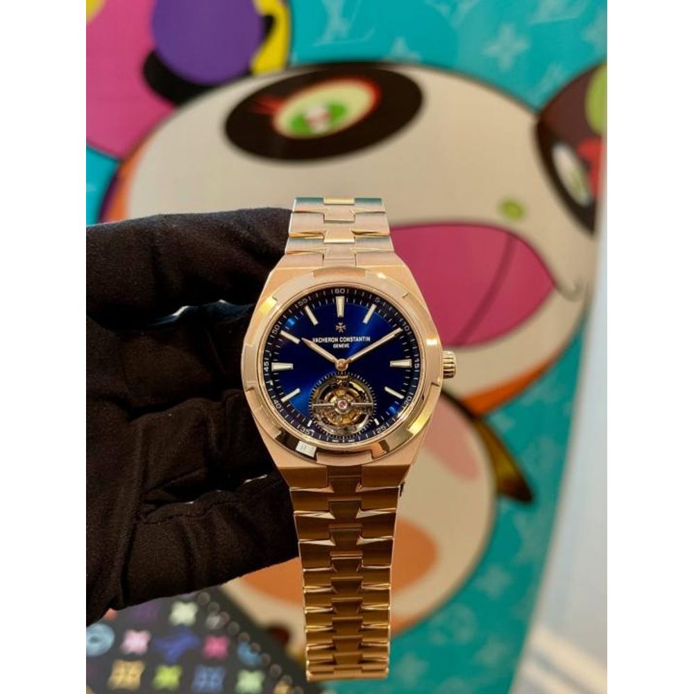 Vachero_on Constantin Overseas Tourbillon copper blue