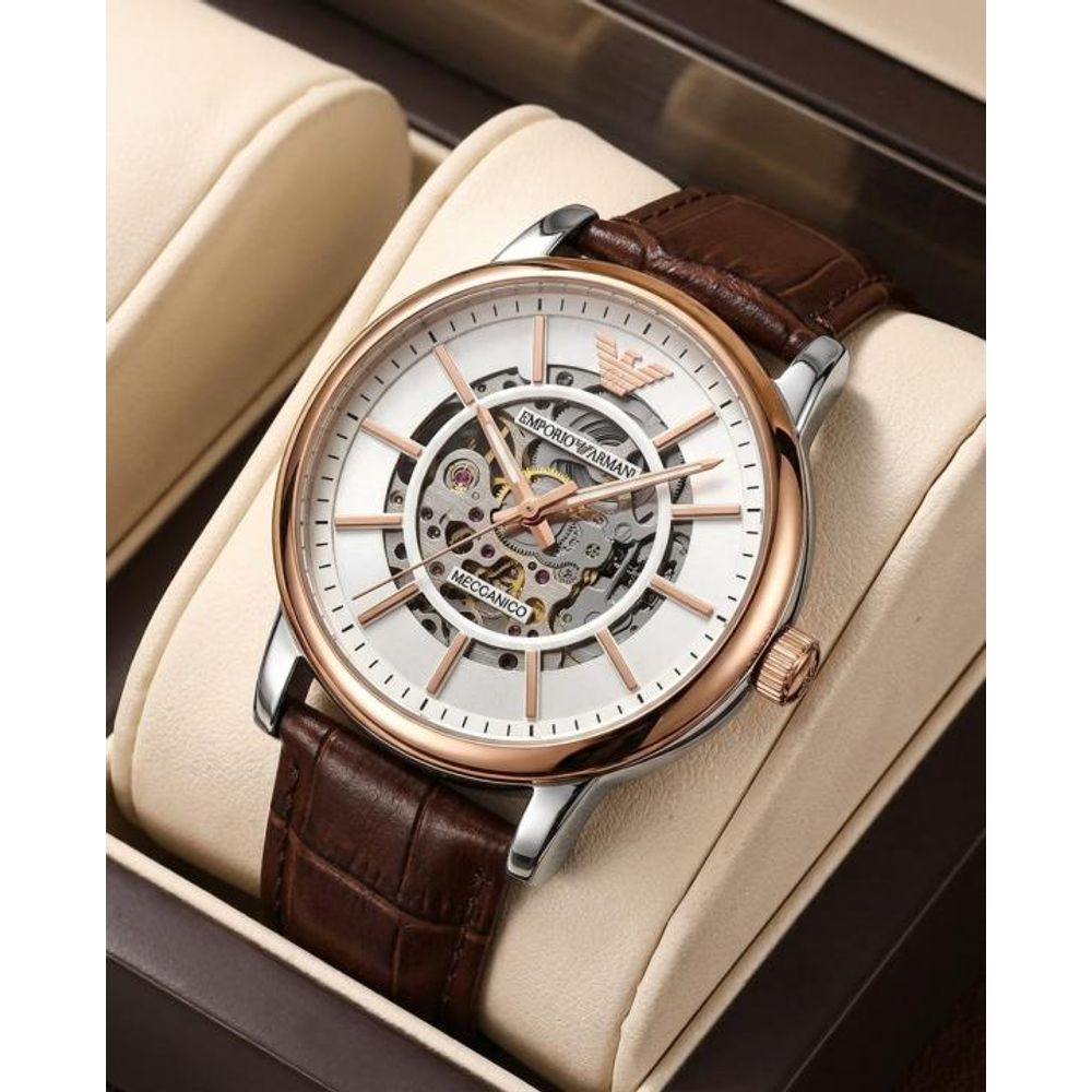 Emporio Armaan_i Luigi Skeleton copper -silver