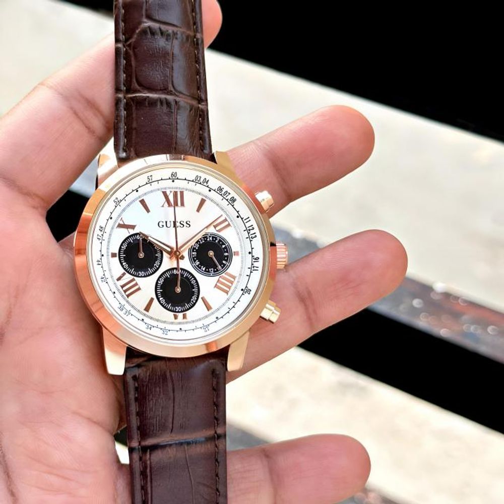 Guess Hendrix Brown Leather