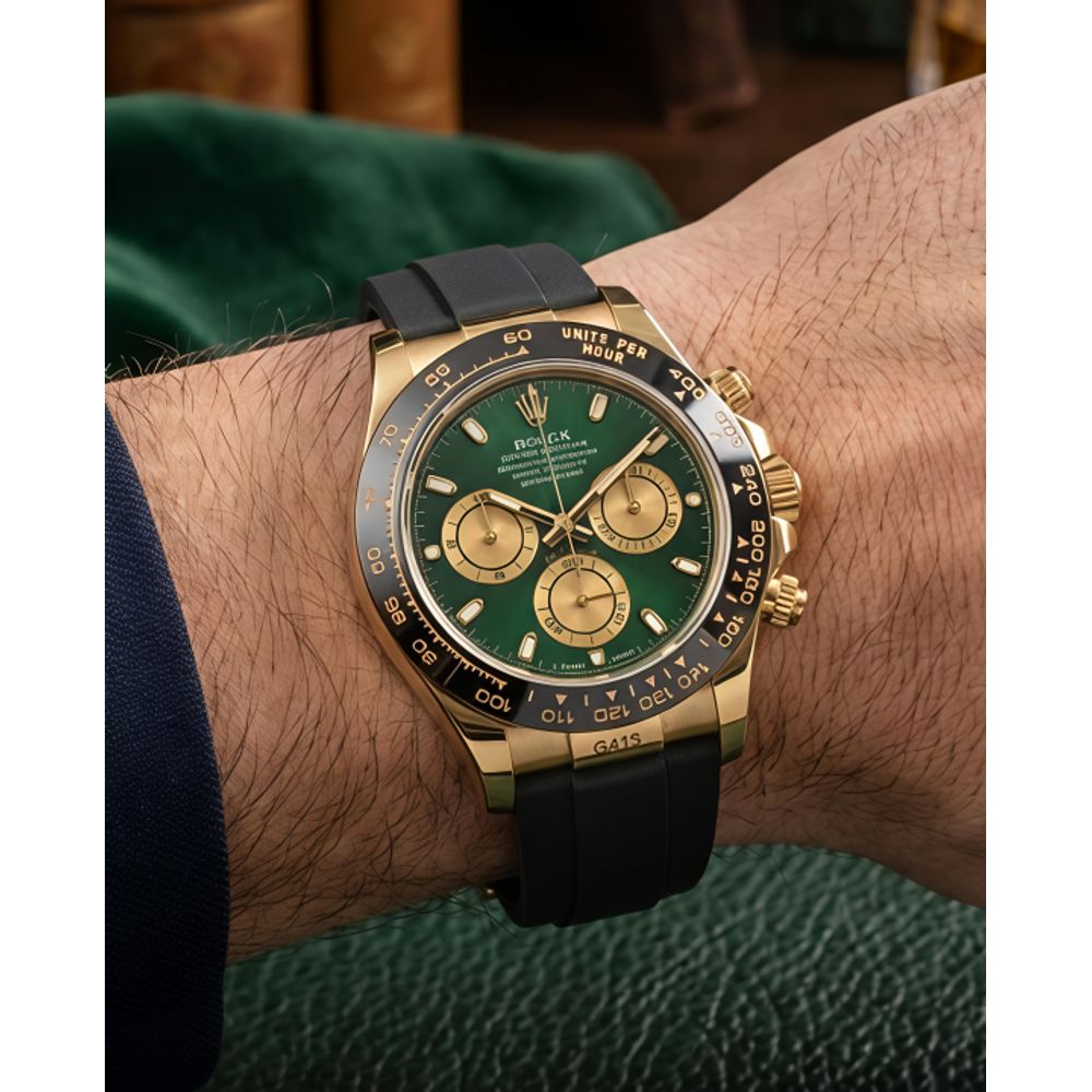 Rolee_x Cosmograph Daytona Gold-Green