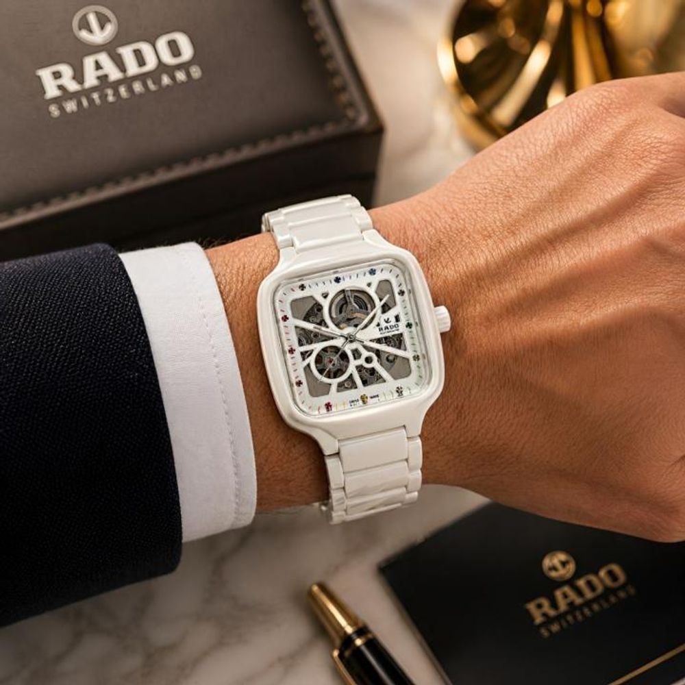 Radd_oTrue Square ceramic Automatic Open Heart