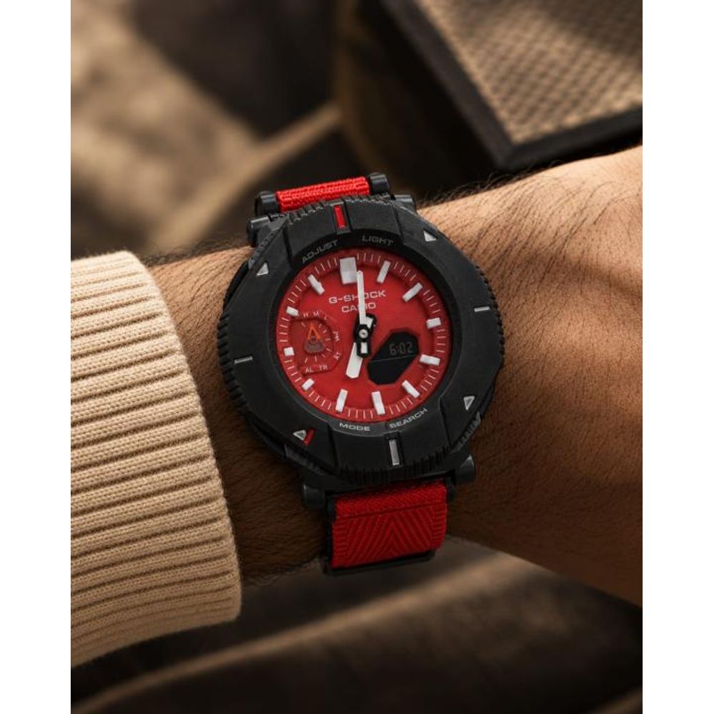 Casio Protrek Hiker Line PRJ-B001  Full Red