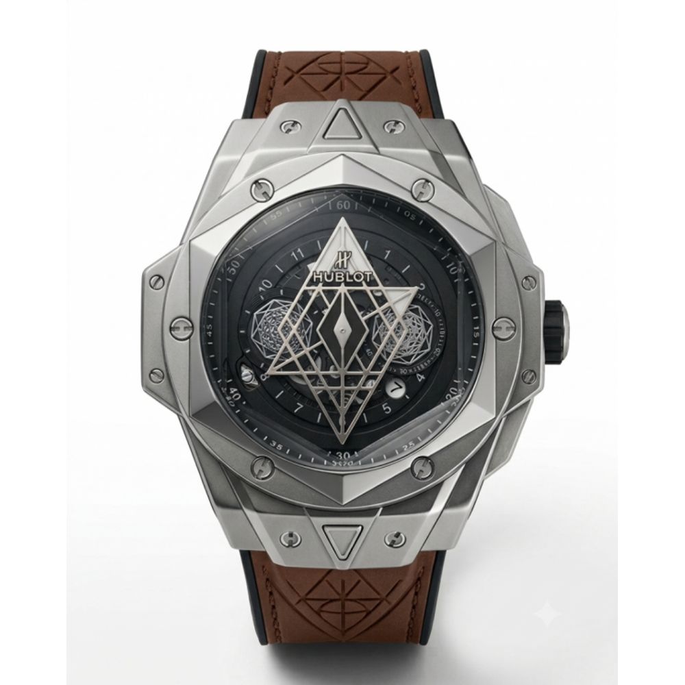 Hublot Big Bang Unico spider silver Brown