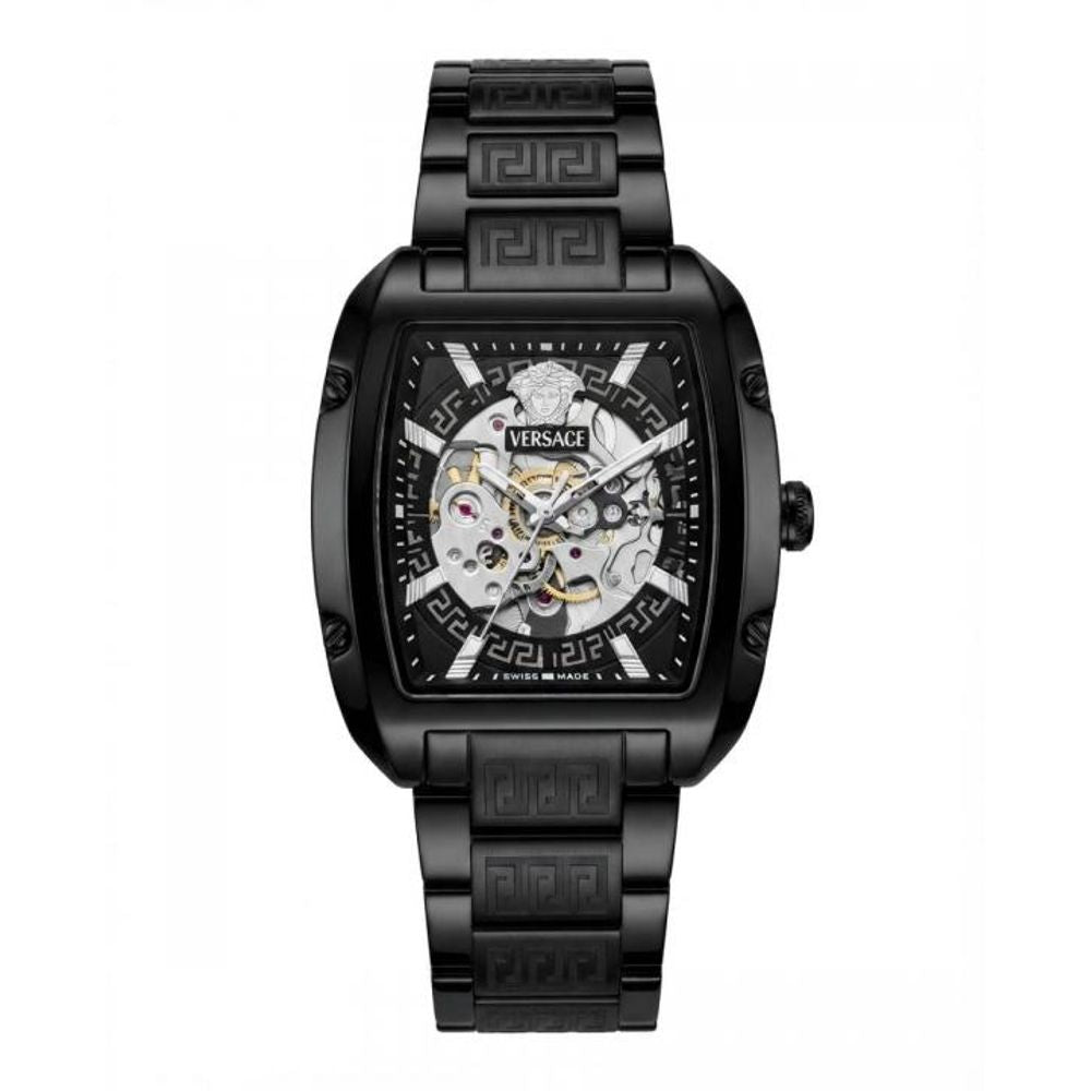Versace_e Dominus Sktl Men  Automatic Full Black