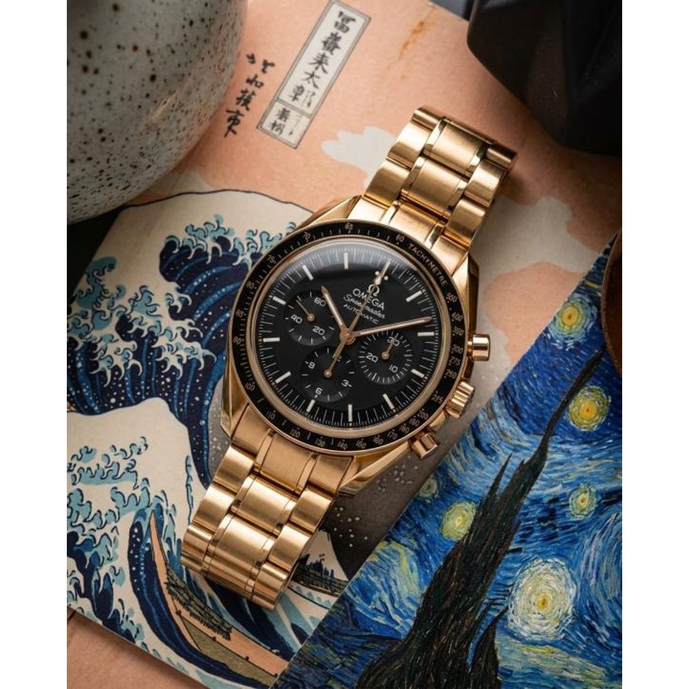 Omegg_a Speedmaster Professional Moonwatch Copper-Black