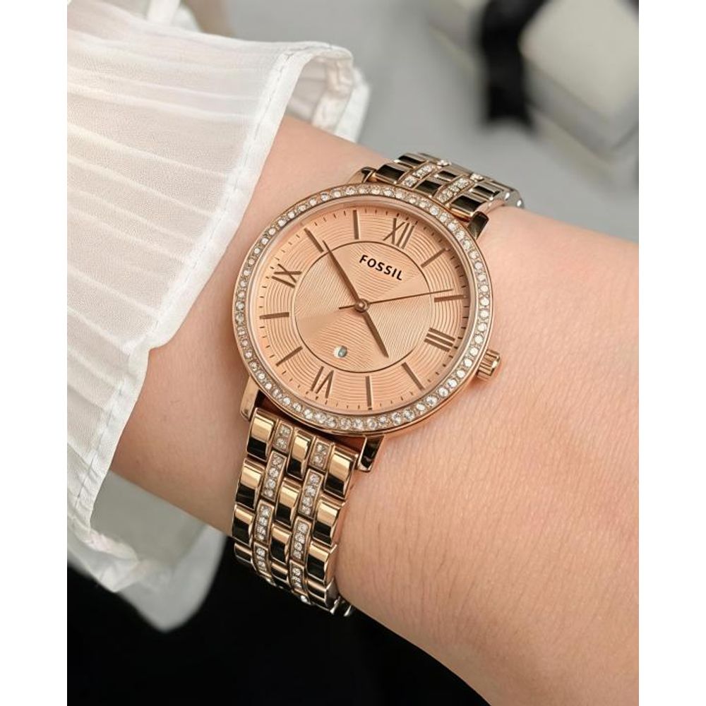 Fossii_l Jacqueline Rose Gold Pink