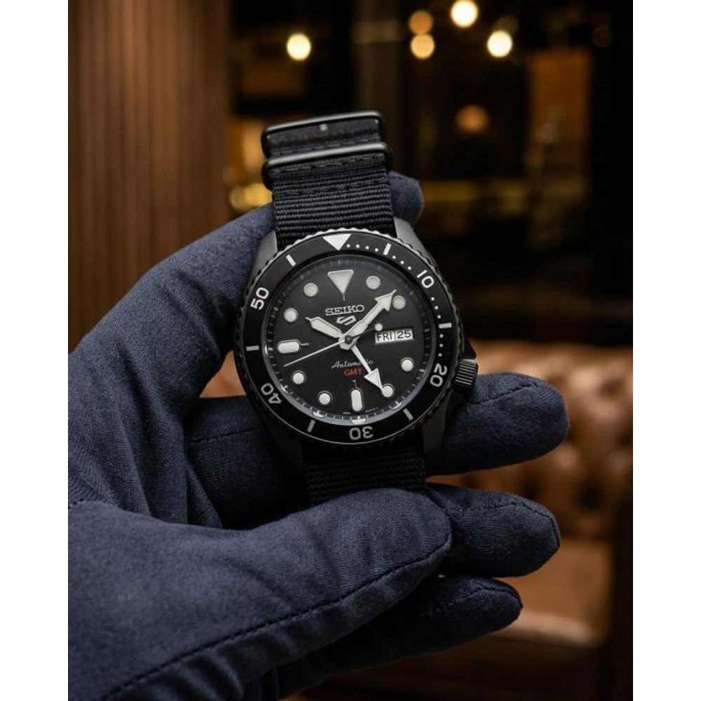 Seikk_o 5 Sports SRPD79K1 Black