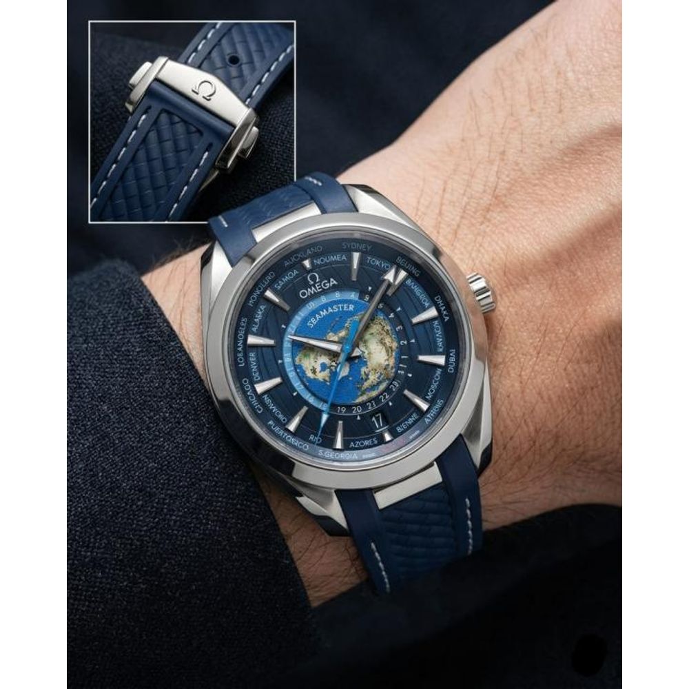 Omegg_a Seamaster Aqua Terra 150M Quartz World Map