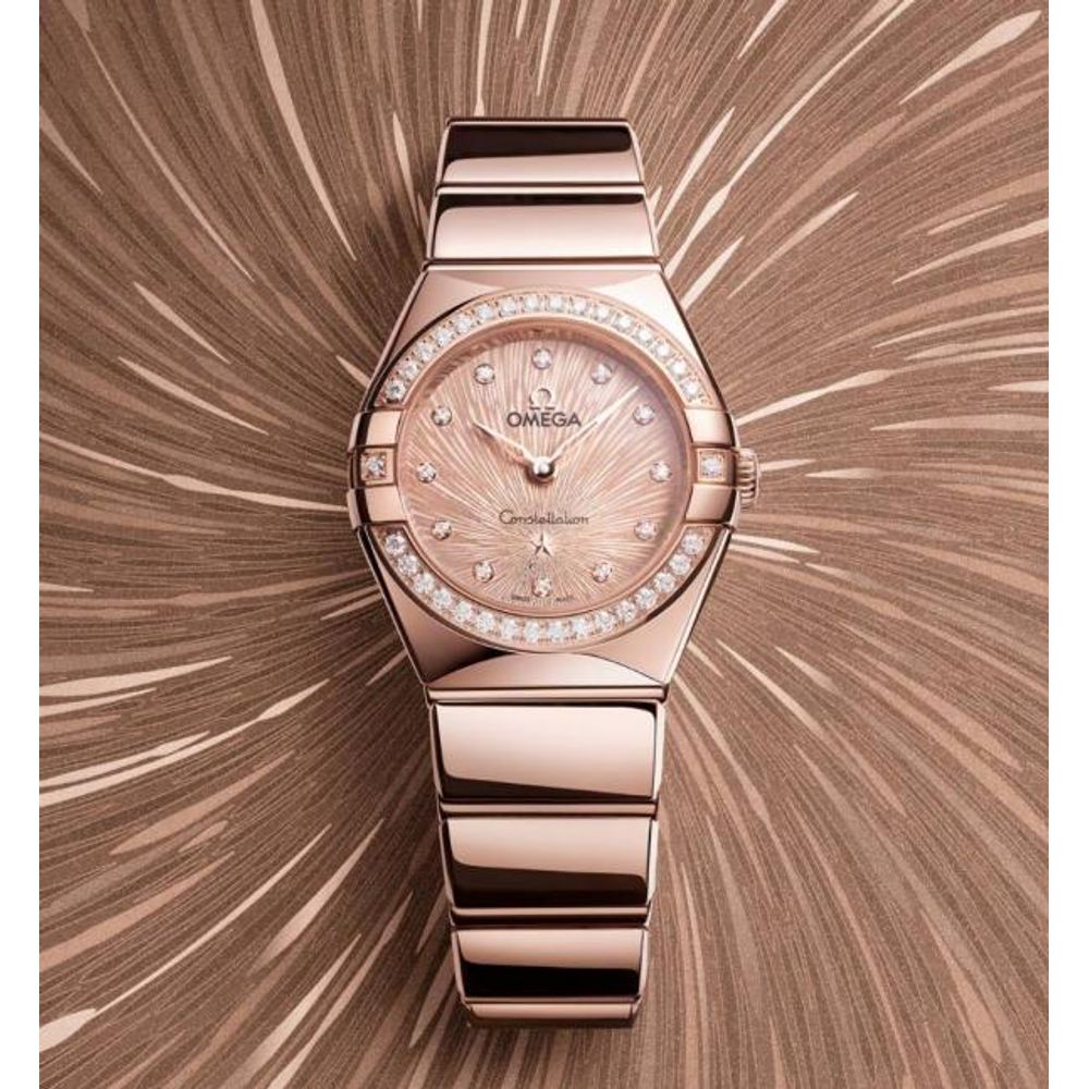 Omeg_ga Constellation Quartz luxury watch
