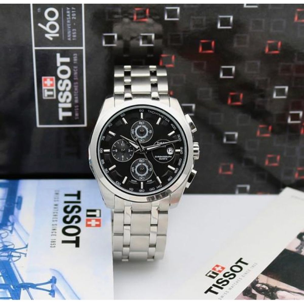 Tissoo_t 1853 Couturier Silver-Black