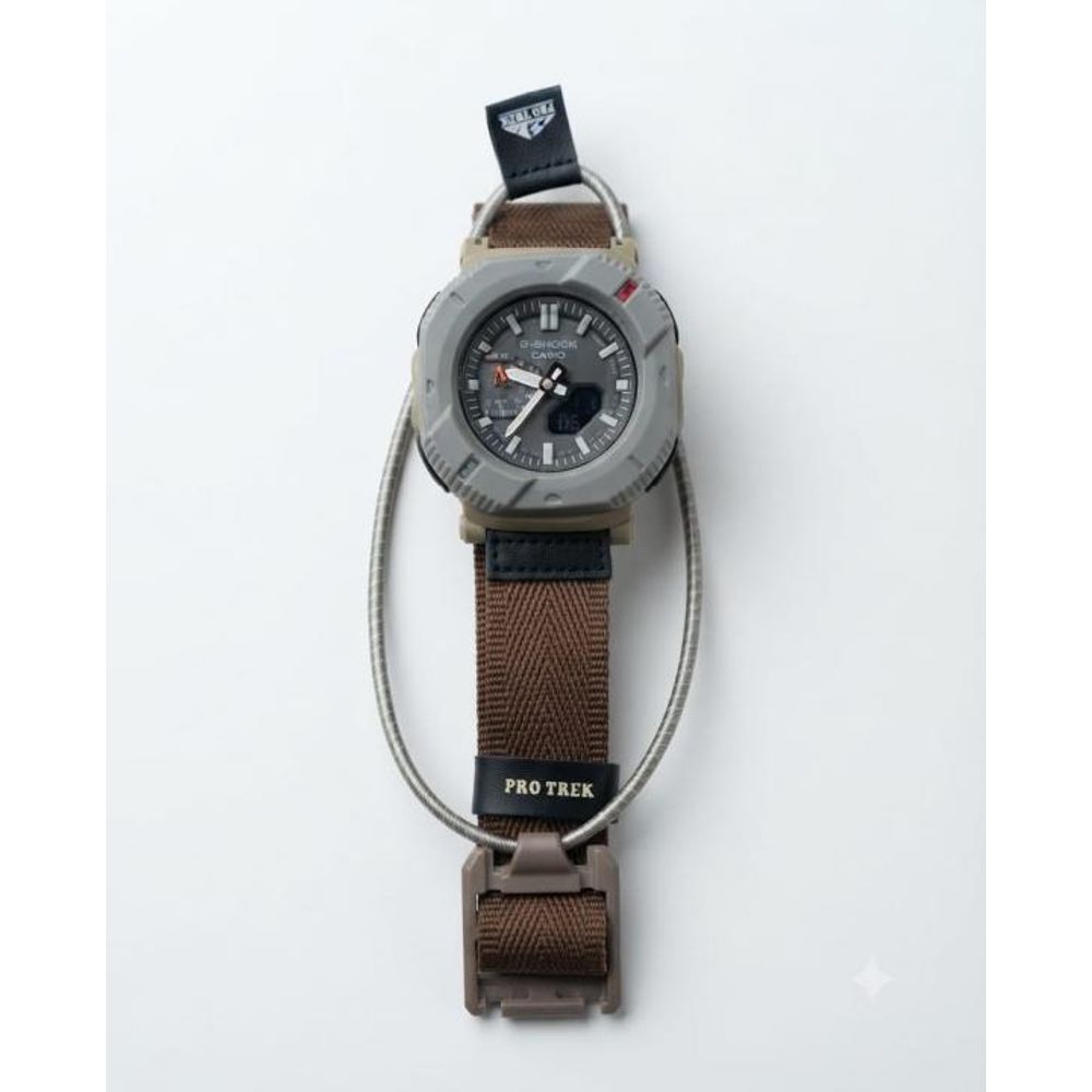Casio Protrek Hiker Line PRJ-B001 Dark Brown Silver Dial