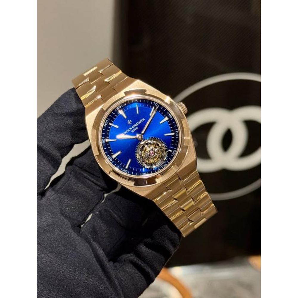 Vachero_on Constantin Overseas Tourbillon copper blue