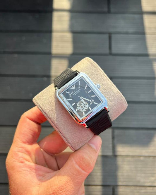 Emporio Arma_i Meccanico Automatic Black