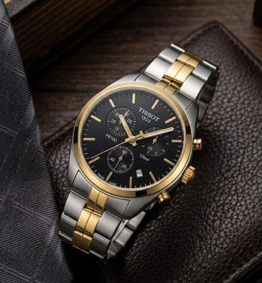 Tissoo_t 1853 Classic 2Ton-Gold-Black