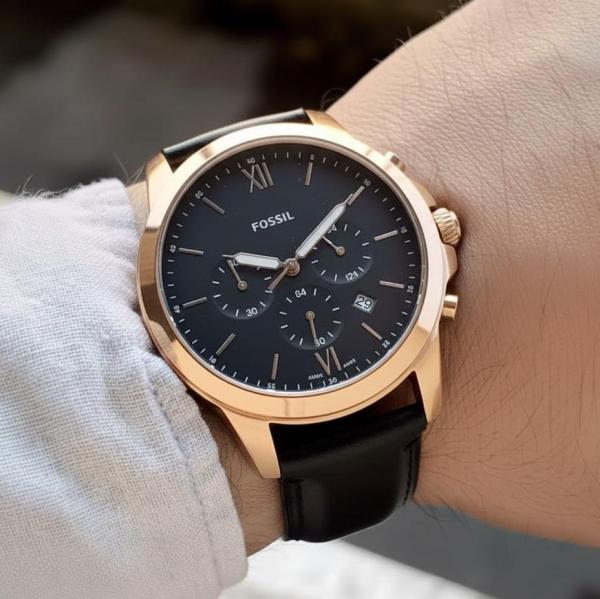 Fossii_l Neutro Chronograph Black Copper Black