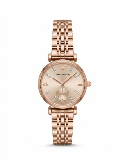 Armaann_i Emporio Classic Full pink Dial