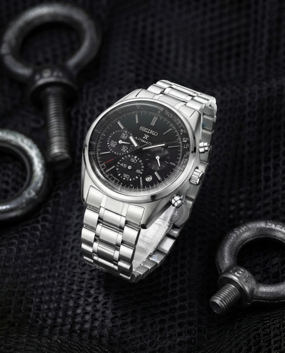 Seiko Prospex Chronograph Silver-Black