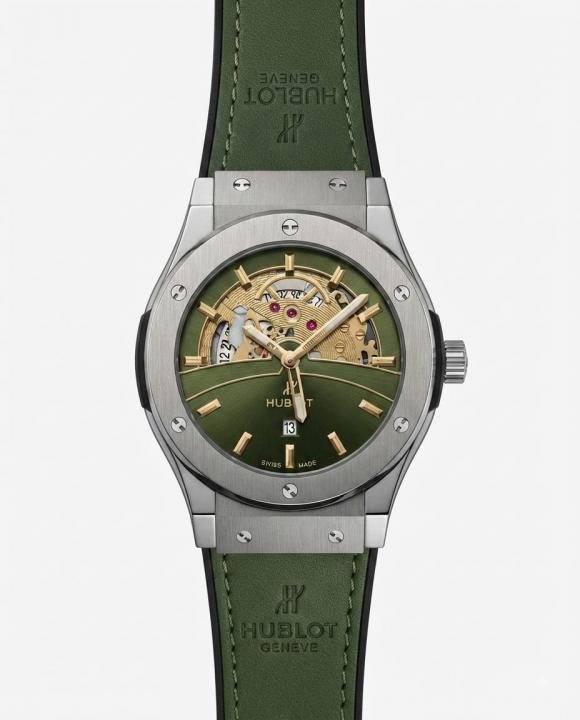 Hublot Big Bang Tourbillon Green Leather