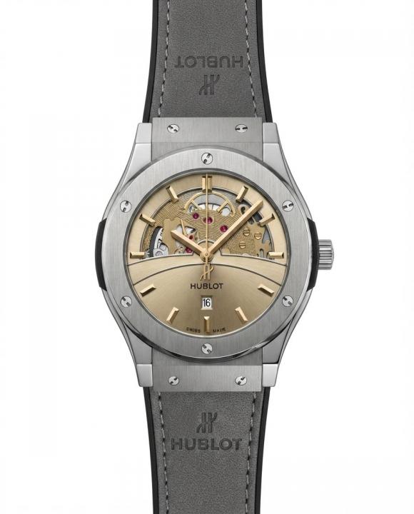 Hublot Big Bang Tourbillon Gray Leather