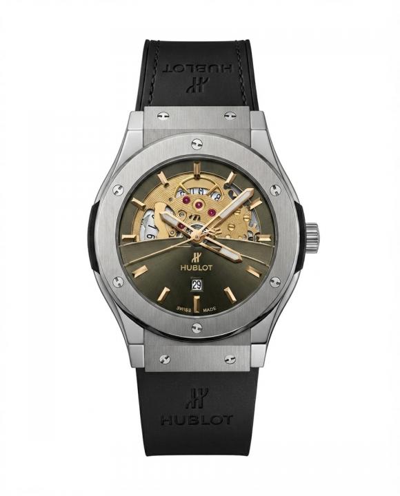 Hublot Big Bang Tourbillon  Black Leather