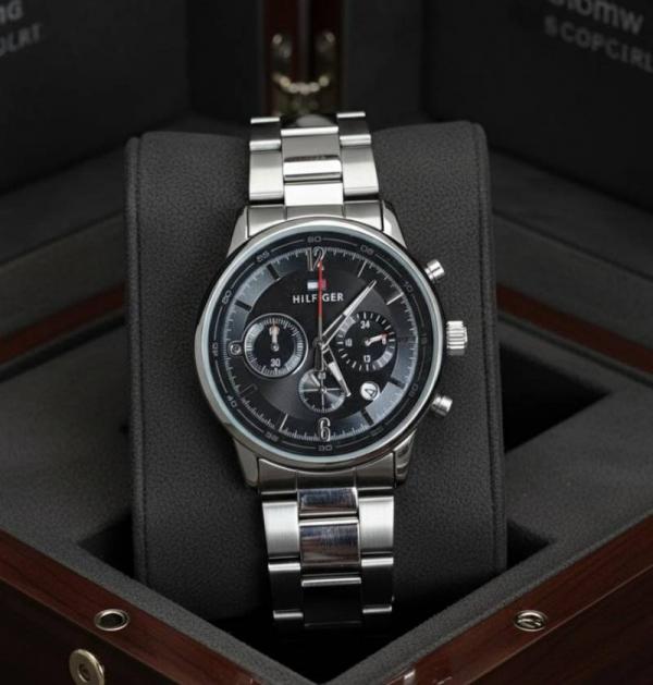 Tommmy Evan silver Black