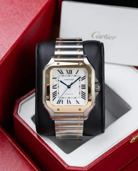 Cartie_er Santos automatic 2 ton copper white