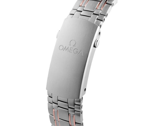 Omegg_a Seamaster Diver 300M Co-Axial Master Chronometer Chronograph silver Black