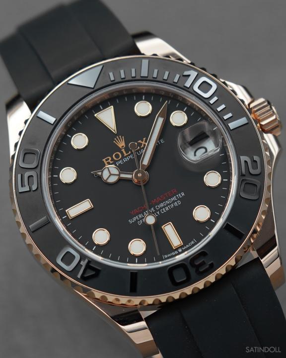 Rolee_x Oyster Perpetual Yach Master Battery Copper
