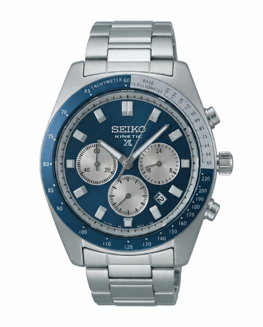 Seiko Prospex Speedtime Chronograph Full Blue Dial