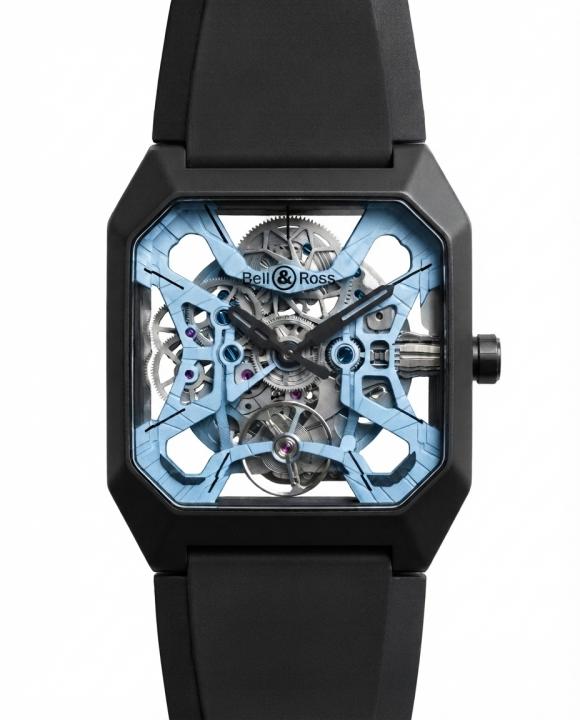 Bell&Rose BR03 Cyber automatic Black  Sky Blue Dial