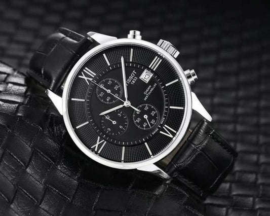 Tissoo_t 1853 Chemin Black-Silver-Black