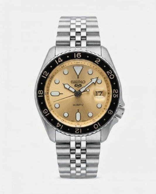 Seiko Gmt Master Yellow Gold Dial