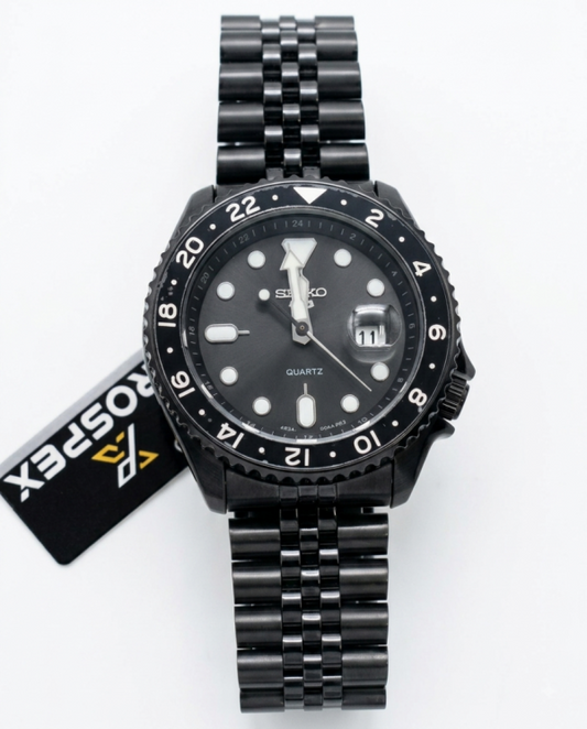 Seiko Gmt Master Full black