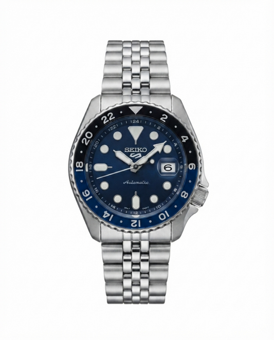 Seiko Gmt Master Sliver Blue Dail
