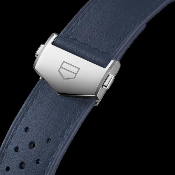TAG Heuuer Carrera Chronograph blue brown and white