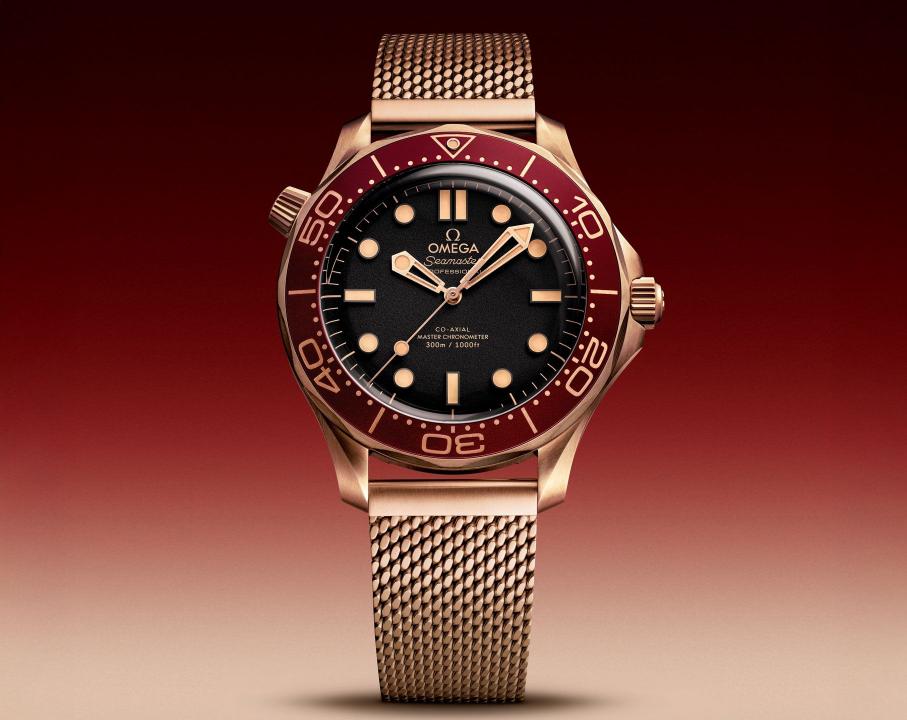 Omegg_a Seamaster Diver 300M Automatic copper