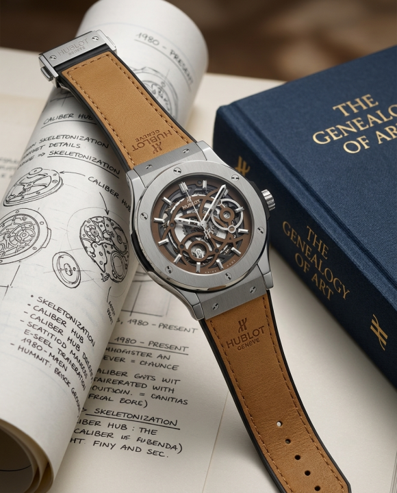 Hublot Classic Fusion Aerofusion Silver-Brown