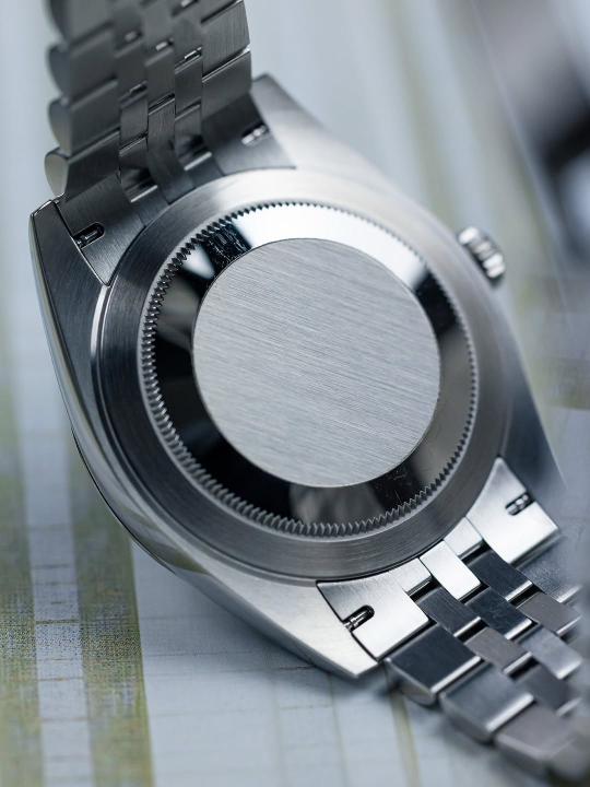 Rolee_x Oyster Perpetual Date Just Silver-Grey