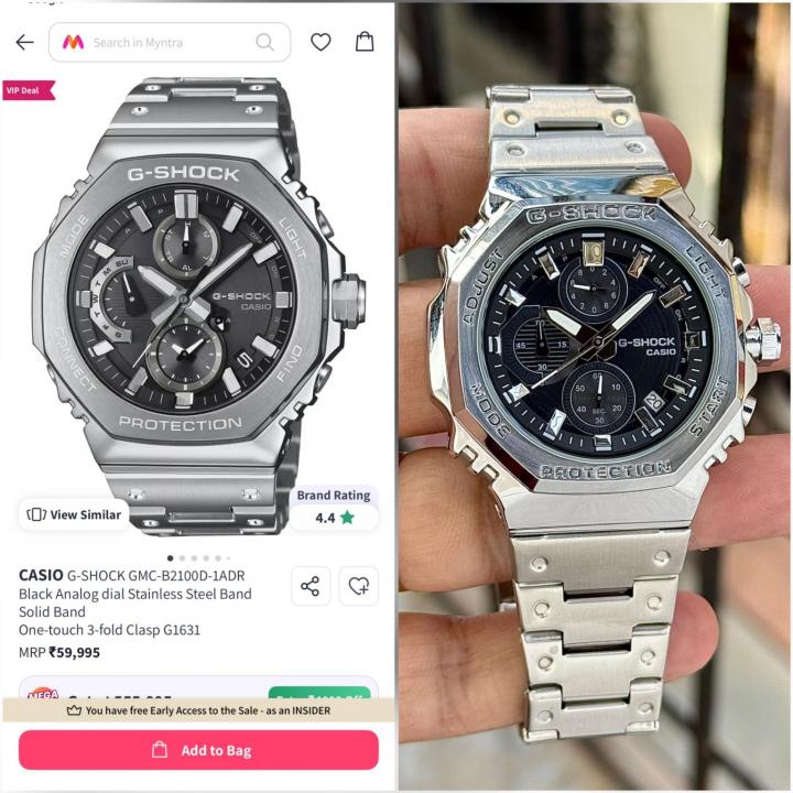 Casio G-Shock GMC-B2100ZE-1AJR Silver-Black