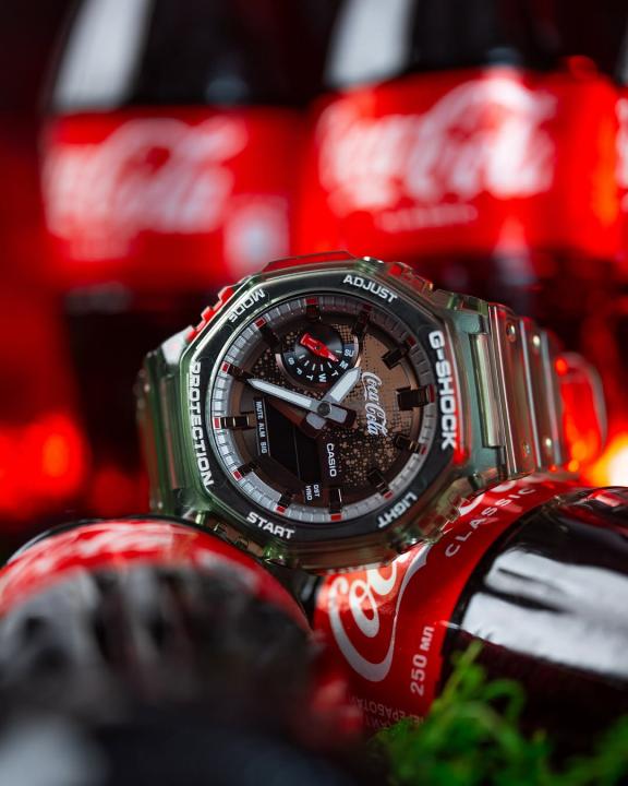 Casio G-Shock GA- 2100CC-3A Coca-Cola Collaboration