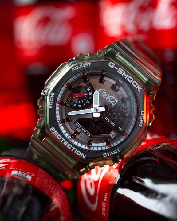 Casio G-Shock GA- 2100CC-3A Coca-Cola Collaboration