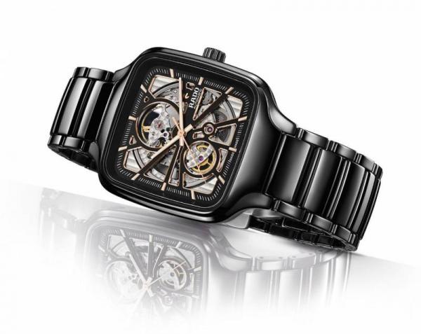 Radd_o True Square Automatic Ceramic Black-Copper