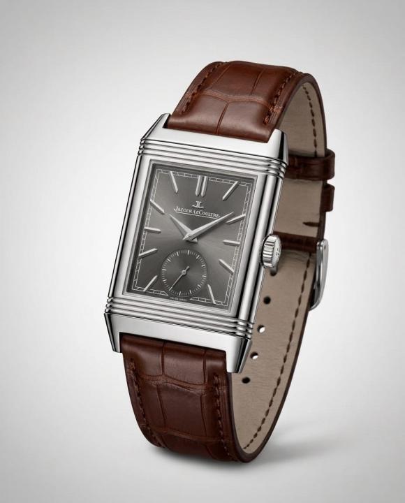 Jaegar-Le Coultre Reverso Tribute Duoface Small Seconds brown gray